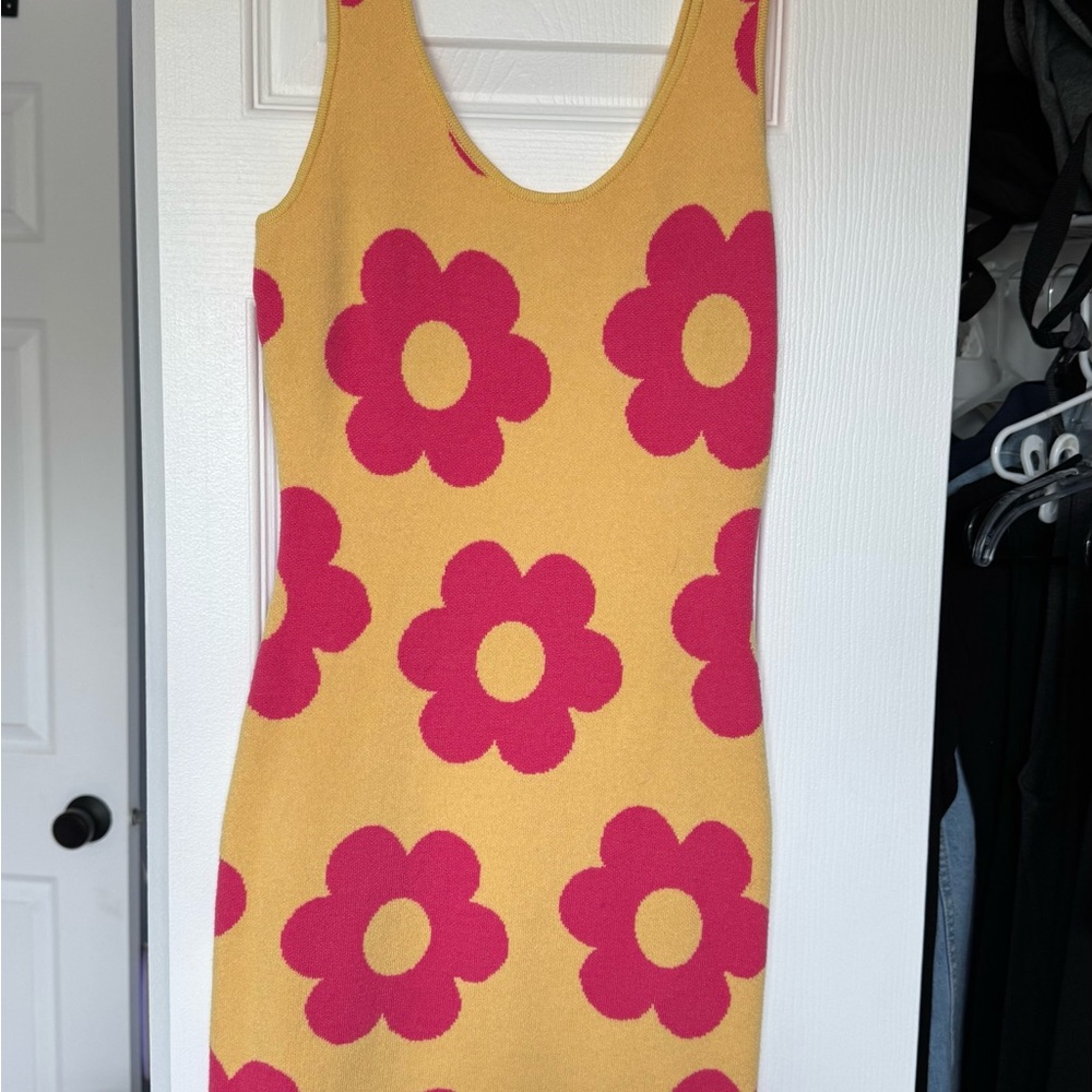 Princess Polly Yellow Sheath Mini Dress Casual